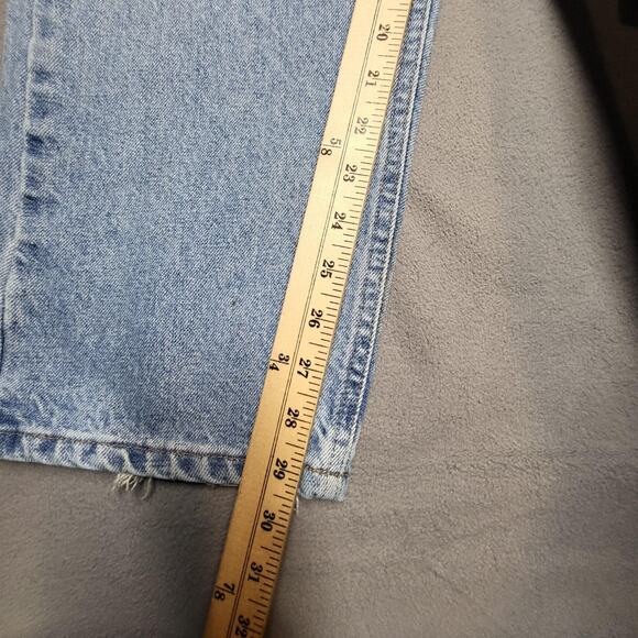 Carhartt B17 STW Jeans Mens 38x29 Blue Relaxed Fit Denim Straight Leg Workwear - Picture 7 of 10